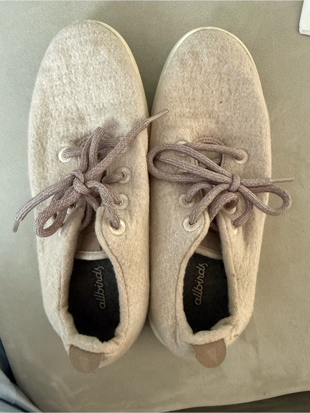 allbirds Women’s Wool Sneakers in Light Beige